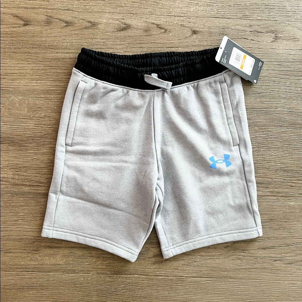 NEW Under Armour Rival Fleece Shorts Boys